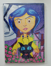 Load image into Gallery viewer, Puzzle cat and girl