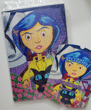 Load image into Gallery viewer, Puzzle cat and girl