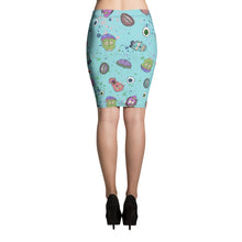 Load image into Gallery viewer, Zombie Hallowen Pencil Skirt