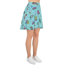 Load image into Gallery viewer, Zombie Halloween Skater Skirt