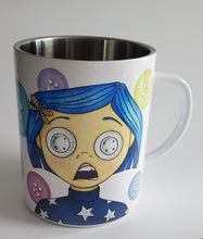 Load image into Gallery viewer, Stainless Steel  mug Button Girl Bday Sale