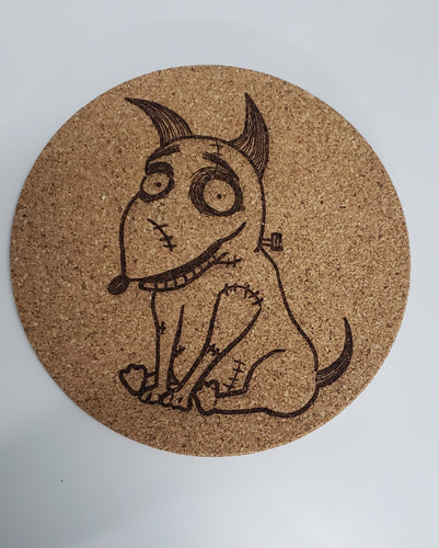 Cork pot pad electric dog