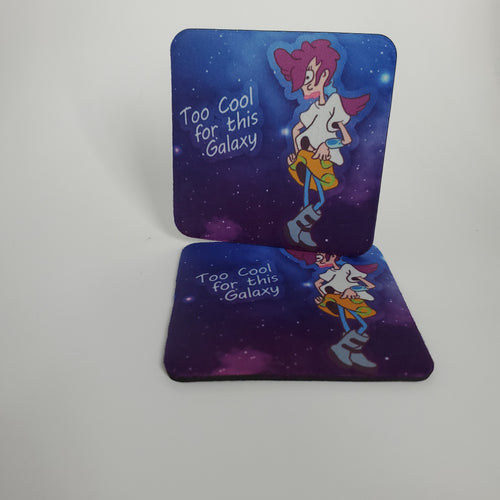 GALAXY GIRL Foam Coaster