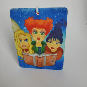 THREE witches Unscented air freshner greeb