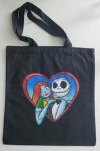 Load image into Gallery viewer, Heart tote heavy canvas