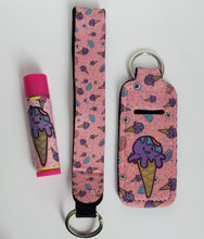 Load image into Gallery viewer, Zombie icecream chapstick and wristlet