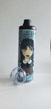 Load image into Gallery viewer, Goth girl 30 oz tumbler with water bottle top