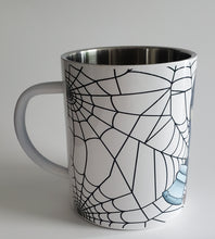 Load image into Gallery viewer, Copy of Stainless Steel  spider web goth girl