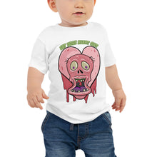Load image into Gallery viewer, Zombie Eat Your Heart Out Baby Jersey Short Sleeve Tee