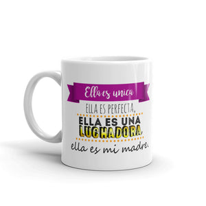 Luchadora Mug | LatinX Sugar Skull | Day of the Dead | Mother's Day | Dia De las Madres