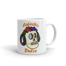 Load image into Gallery viewer, Cafecito Dulce Mug | LatinX Sugar Skull | Day of the Dead