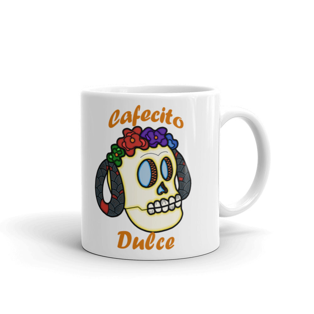 Cafecito Dulce Mug | LatinX Sugar Skull | Day of the Dead